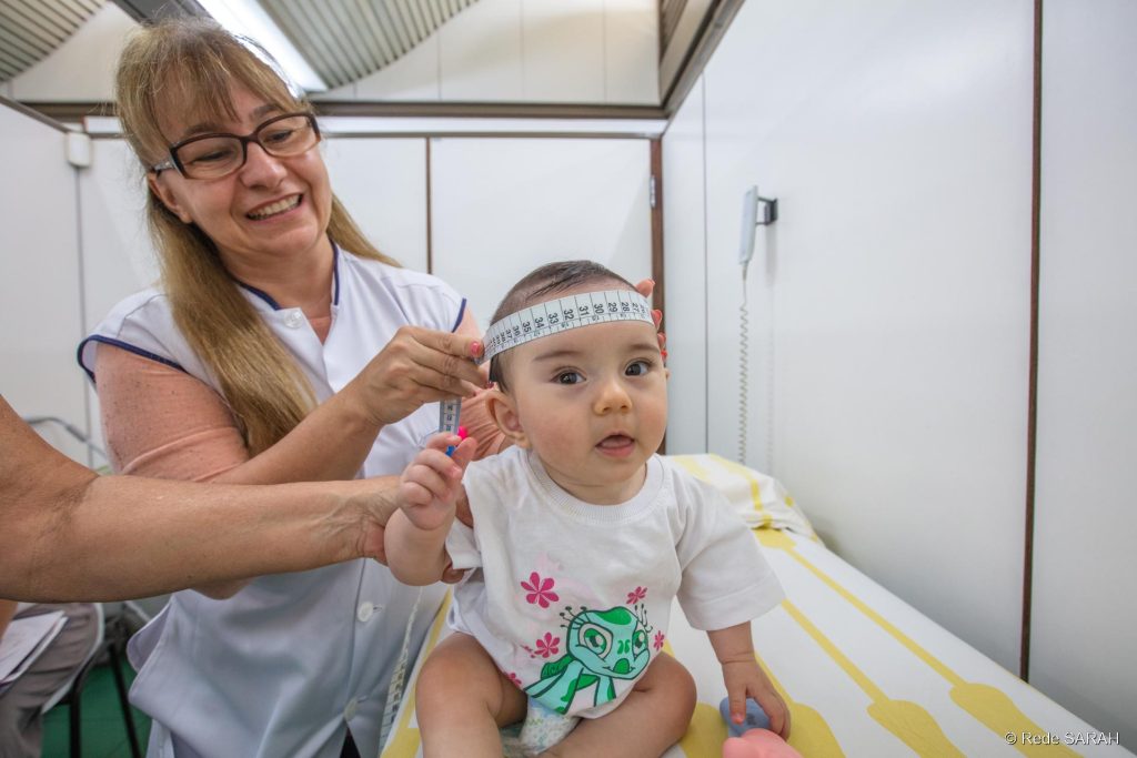 belo horizonte 17/09/2018                 atendimneto infantil no ambulat'rio da unidade do Sarah em Belo Horizonte MG Foto: Patrick Grosner