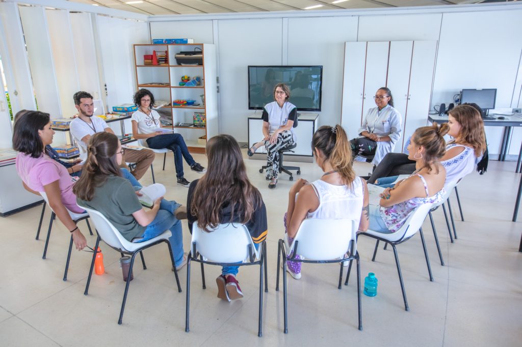 brasília 19/02/2019  primeiro encontro do grupo de estagiários de MCD no Sarah Lago Norte em Brasília foto: Patrick Grosner
