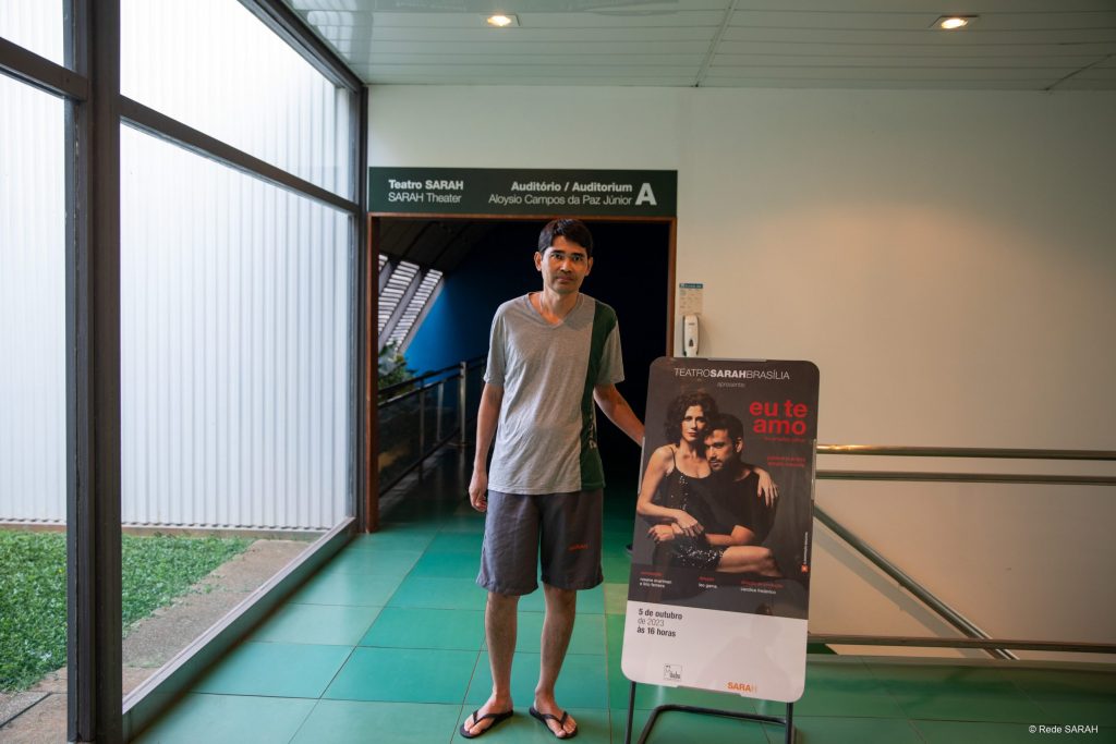 Yukio Júnior, paciente do SARAH Brasília