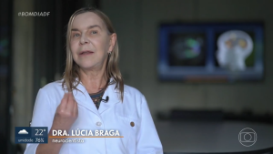 Dra. Lúcia Willadino Braga em entrevista ao Bom Dia DF (Captura de tela – crédito: TV Globo)
