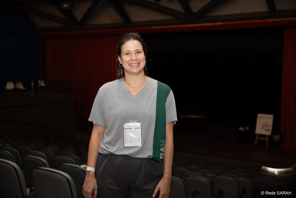 Nathália Cardoso, paciente do SARAH Brasília