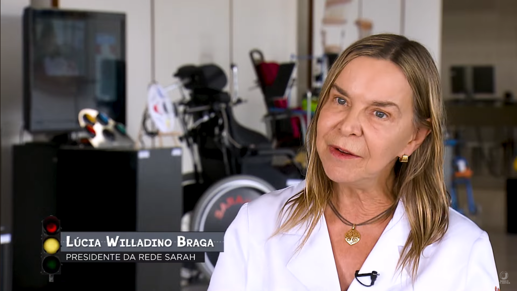 Dra. Lúcia Willadino Braga em entrevista ao documentário da TV Justiça (Captura de tela – crédito: TV Justiça)