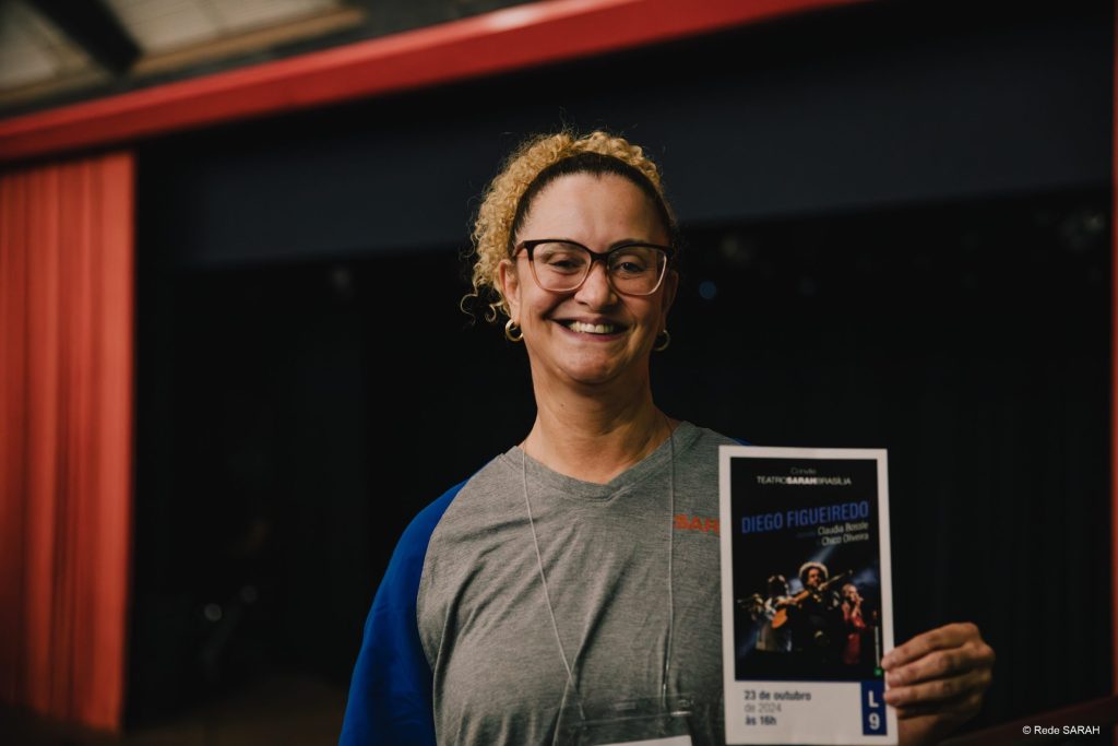 Rogéria Rocha, dona de pet shop e paciente do SARAH Brasília