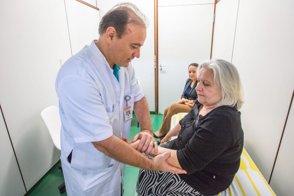 brasília 19/04/2018      Atendimento na enfermaria do Sarah centro em Brasília DF Foto: Patrick Grosner