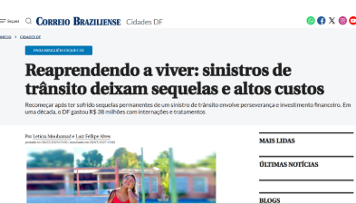 Capa da matéria Correio Braziliense Capa da matéria Correio Braziliense